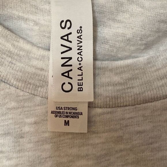 Ladies Funny Short Sleeve Gray TShirt “Verbal Filter Not Included” Women Medium - Picture 4 of 7